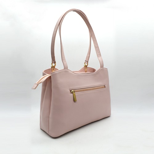 Women Hand Bag | Pink Leather Tote Bag For Women | Handbag