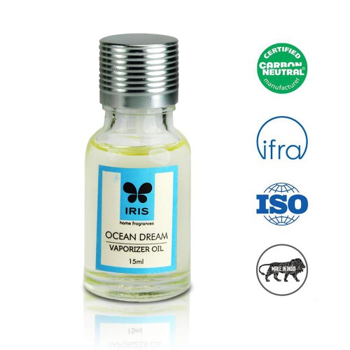 IRIS Ocean Dream Vaporiser 15ml Oil IRIS  Reed Diffuser  | Toxin-Free |  Fine-Living Fragrance | Aromachology | Mood Enhancer