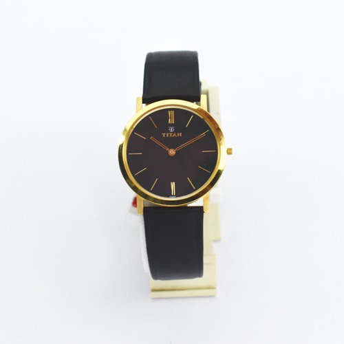 Titan Edge Analog Black Dial Women Watch