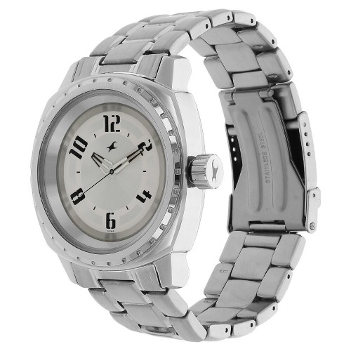 Fastrack Men White Toned Dial Men's Watch   |  3071SM03C