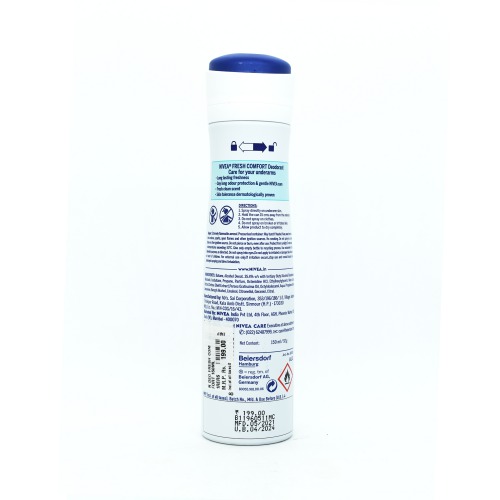 Nivea Deo Fresh Comfort  Women Body Spray | 150 ml