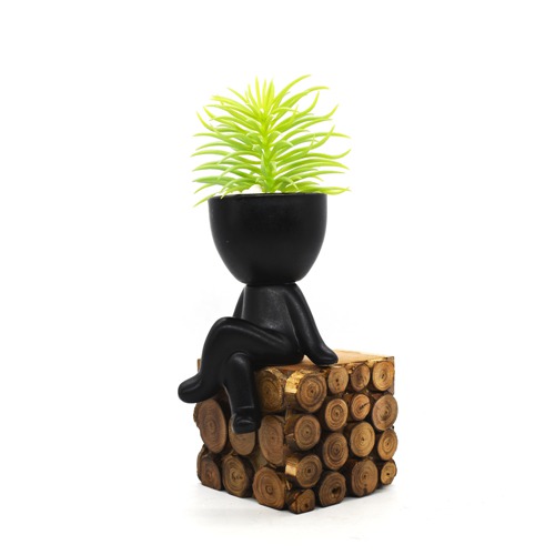 Plastic Artificial Plants With Pot, Indoor Artificial Plants With Pot For Desk Or Home Decoration, Artificial Green Plants for Decor, Home, Office, and Decoration