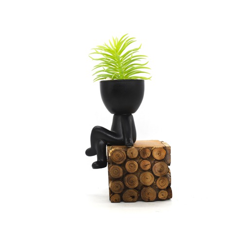 Plastic Artificial Plants With Pot, Indoor Artificial Plants With Pot For Desk Or Home Decoration, Artificial Green Plants for Decor, Home, Office, and Decoration