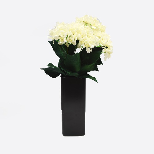 Artificial Petal Hydrangea Bunch|  Artificial Flowers Plants with Pot for Home Office Decor