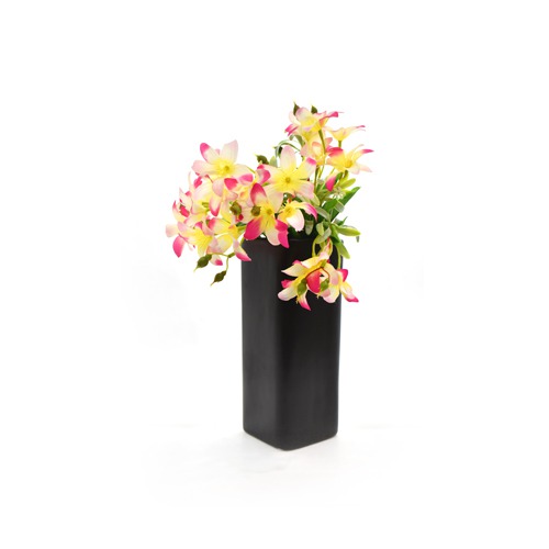 Artificial Big Head Lily Bunch | Artificial Plants with Pot for Home, Office, and Living Room Decoration | Wall Shelf Side Table Office Home Decoration