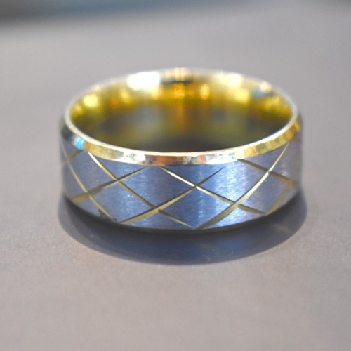 Yellow Colour Attractive Design Men's Ring | Men's Ring