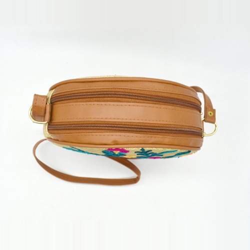 Women Hand Crafted Sting Bag | Handcrafted Embroidery Women’s Sling Bag