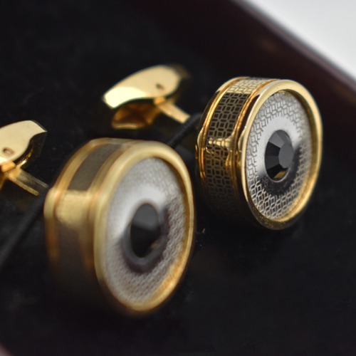 Men Cufflinks |Cufflinks Set | Gold Colour Cufflinks | Cufflinks