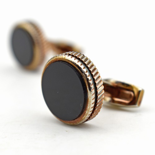 Black Stone Cufflinks for Men | Cufflinks |Cufflinks Set for Mens Boys| Man Boy Formal Shirts Gifts