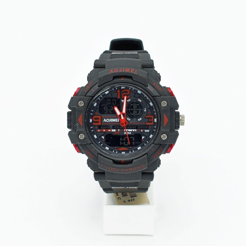 AOJIMEI  Red Dial Men's  Sports Watch | Digital Watch