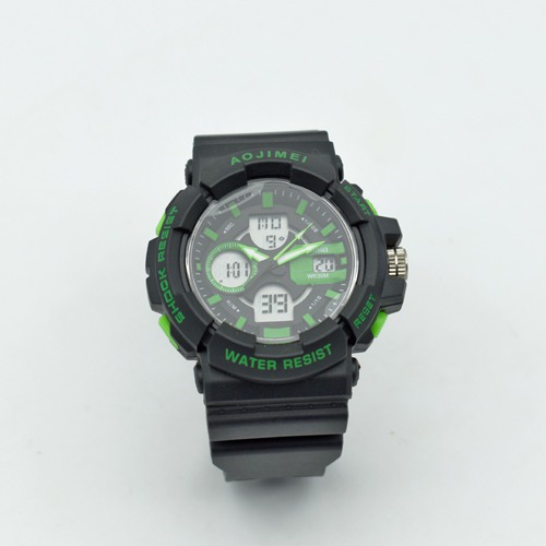 AOJIMEI  Green Dial Men's  Sports Watch | Digital Watch