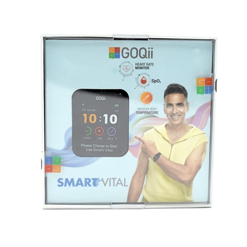 GOQii Smart Vital Fitness ,HD Full Touch, Smart Notification Waterproof Smart Watch for Android Phones