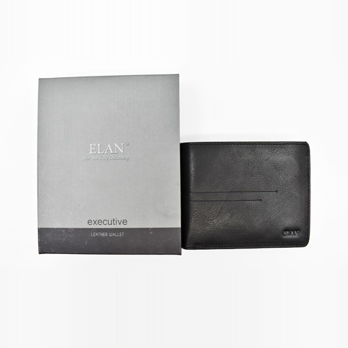 Elan Classic Leather Card Wallet With Flap | Wallets Men Leather | Men's Wallet