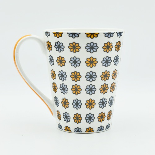 Flower Design Coffee Mug | Tea Mug | Crockery | Tea Coffee Mug