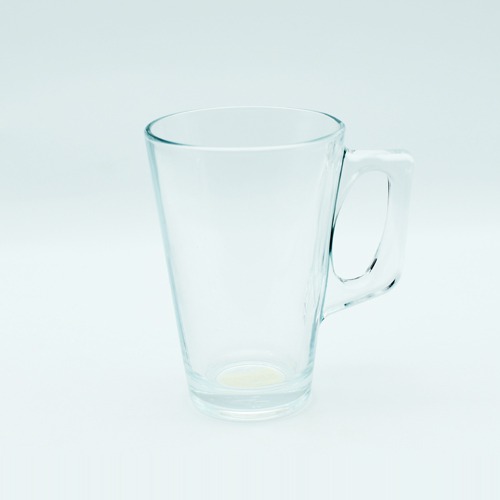 Vela Mug  | Glass Crystal Tea Coffee Mugs| 250 ml | 6 Piece Cup