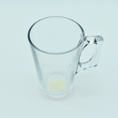 Vela Mug  | Glass Crystal Tea Coffee Mugs| 250 ml | 6 Piece Cup