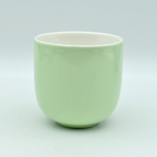 Green|Tea and Coffee Cup and Saucer with Kettle, Set of 5 Pieces