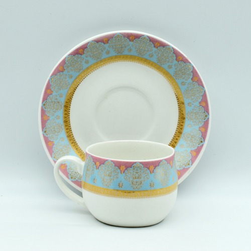 Cup & Saucer 12 PC Tea & Coffee Cup and Saucer Set