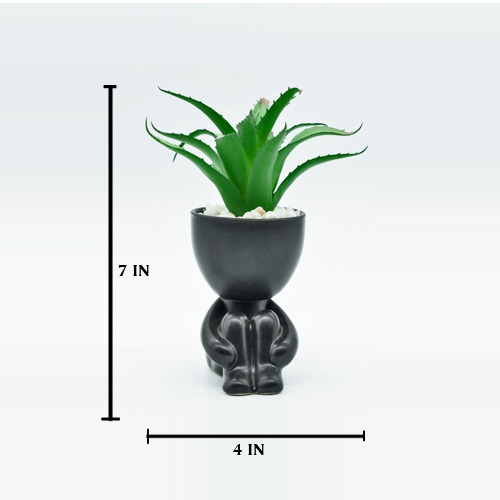 Artificial Plant | Artificial Flower Pots Faux Plant With Cute Pot