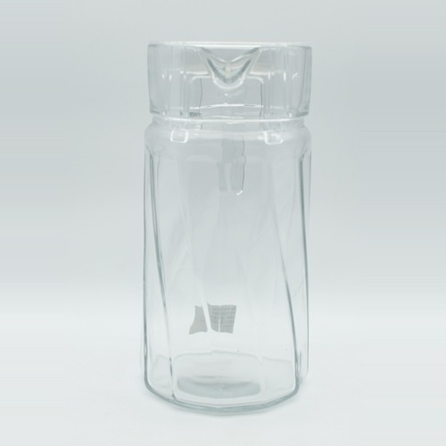 Gordion Jug Transperent 1470 ML | Glass | clear | with tight Lid