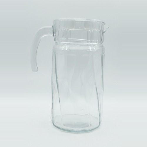 Gordion Jug Transperent 1470 ML | Glass | clear | with tight Lid