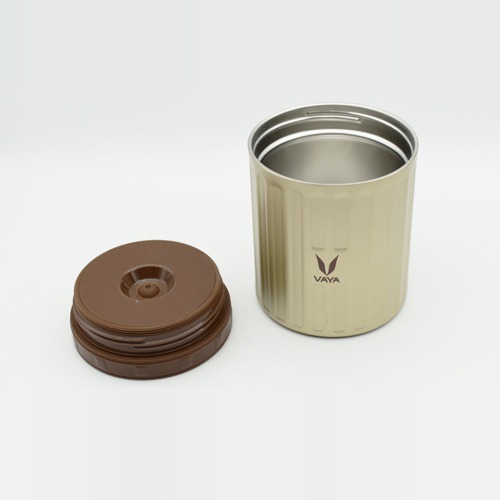 VAYA | Preserve 500ML Gold Set|  Stainless Steel And BPA-Free Material |  Food Container