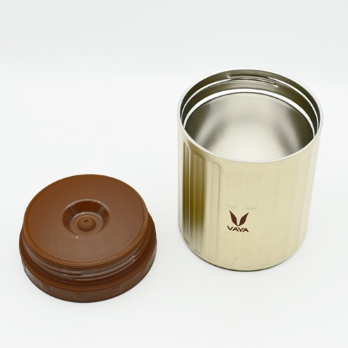 VAYA | Preserve 500ML Gold Set|  Stainless Steel And BPA-Free Material |  Food Container