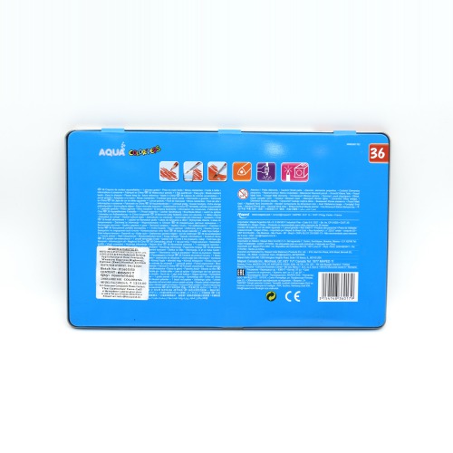 Maped ColorPeps Aqua Water Color Pencil Set | Pack of 36 | 36 Watercolour Pencils