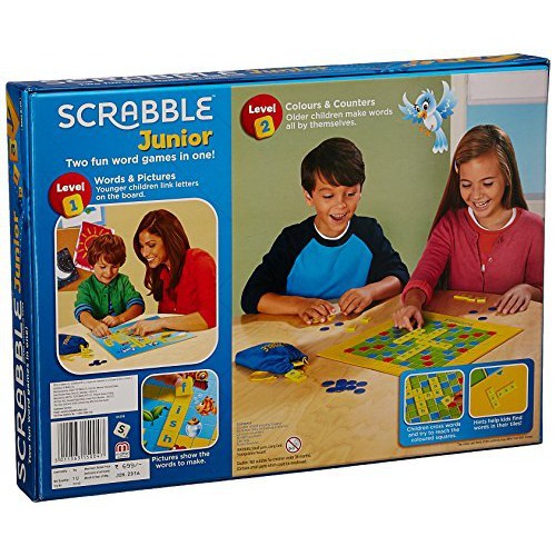 Mattel Junior Scrabble Crossword Game