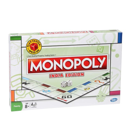 MONOPOLY India Edition Board Game for Families and Kids