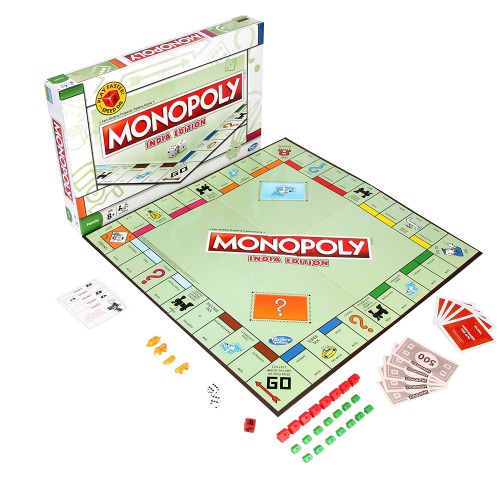 MONOPOLY India Edition Board Game for Families and Kids