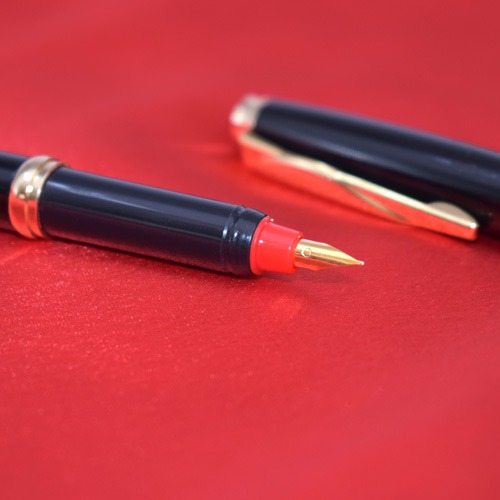 Pierre Cardin Momento Fountain Pen  | Premium Metal Ball Pen | Blue Best for Smooth Writing with Easy Twist Mechanism |