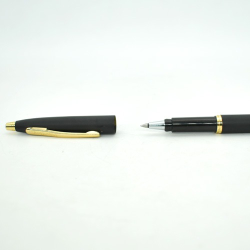 Pierre Cardin Kriss Japan Black Body  Gold Trim Ball Pen |  Best Ball Pens for Smooth Writing | Gifting Pens