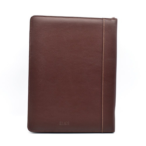 File Holder/Document File Folder, PU Leather Portfolio Organiser for Business Professionals & Students