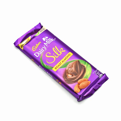 Cadbury Dairy Milk Silk Roast Almond Chocolate Bar, 143 g