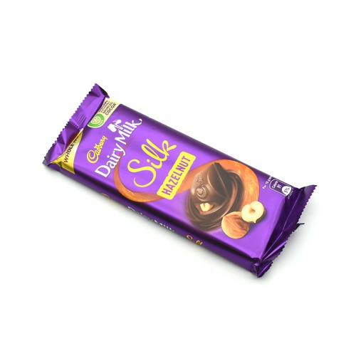 Cadbury Dairy Milk Silk Hazelnut Chocolate Bar, 143 g