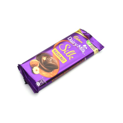 Cadbury Dairy Milk Silk Hazelnut Chocolate Bar, 143 g