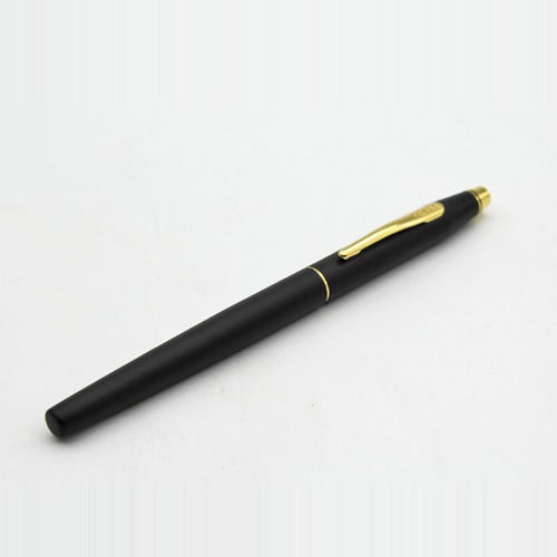 Cross Classic Century Black Rollerball Pen with Gold Plated Appointments  |  Premium Ball Pens | Pens For Office Use