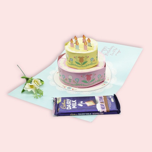 Pop Up Birthday 3D Greeting Card