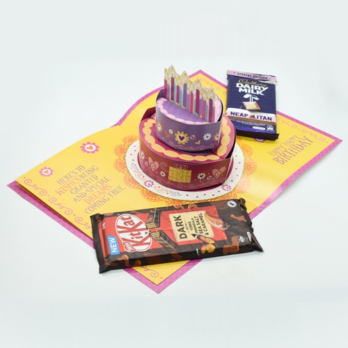 3D Pop Up Cute Happy Birthday Greeting Card