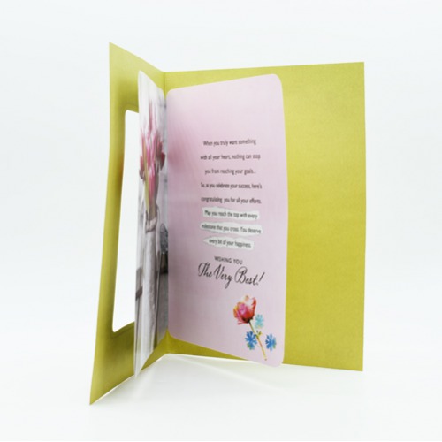 A Note Of Congratulations Card