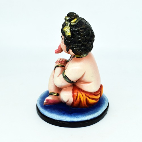 Blue Base Lord Bal Ganesha For Home & Office Decor