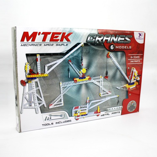 MTEK Cranes - Mechanic Toys, Birthday Gift for Boys, Boys Toys 11-12 Years