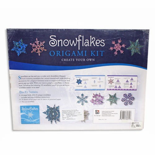 Snowflakes Origami Kit