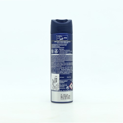 NIVEA MEN | Fresh  Power Boost DEO | Deodorant Spray for Men