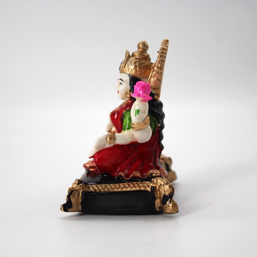 Laxmi Mata Murti Figurine, Standard, Multicolour