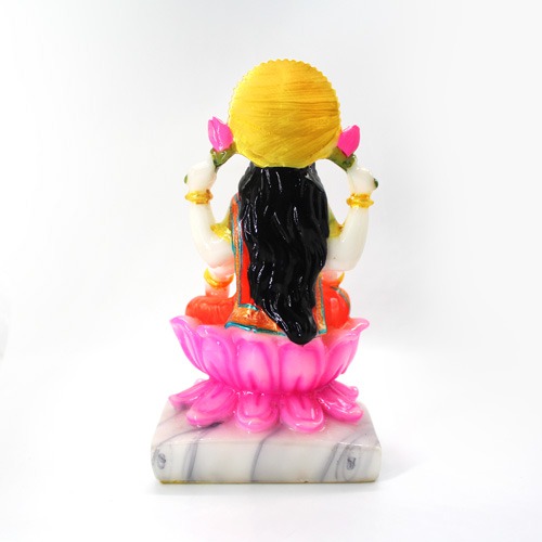 Goddess Laxmi Idols Showpiece for Temple Pooja Room Diwali Decoration Gifts for Family Friends Corporate Client Mother Father