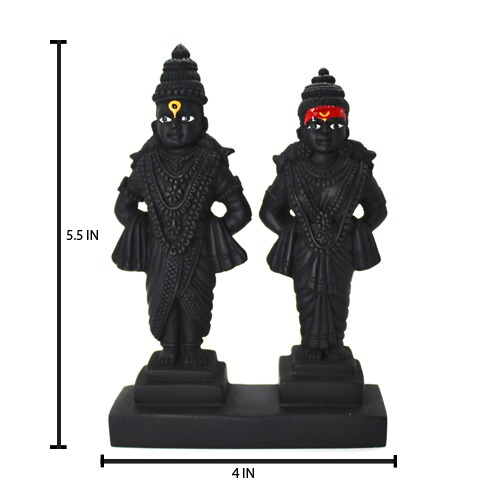 Vitthal Rukmini | Black murti best gift for house warming  and other auspicious events