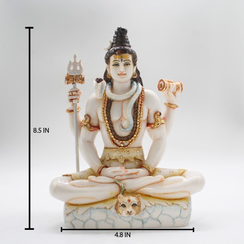 Marble Shiv ji/Shankar Bhagwan Murti/Statue for Home, Temple