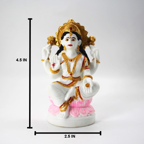 Lakshmi Devi Idol Statue for Home Puja Goddess Laxmi Idols Showpiece